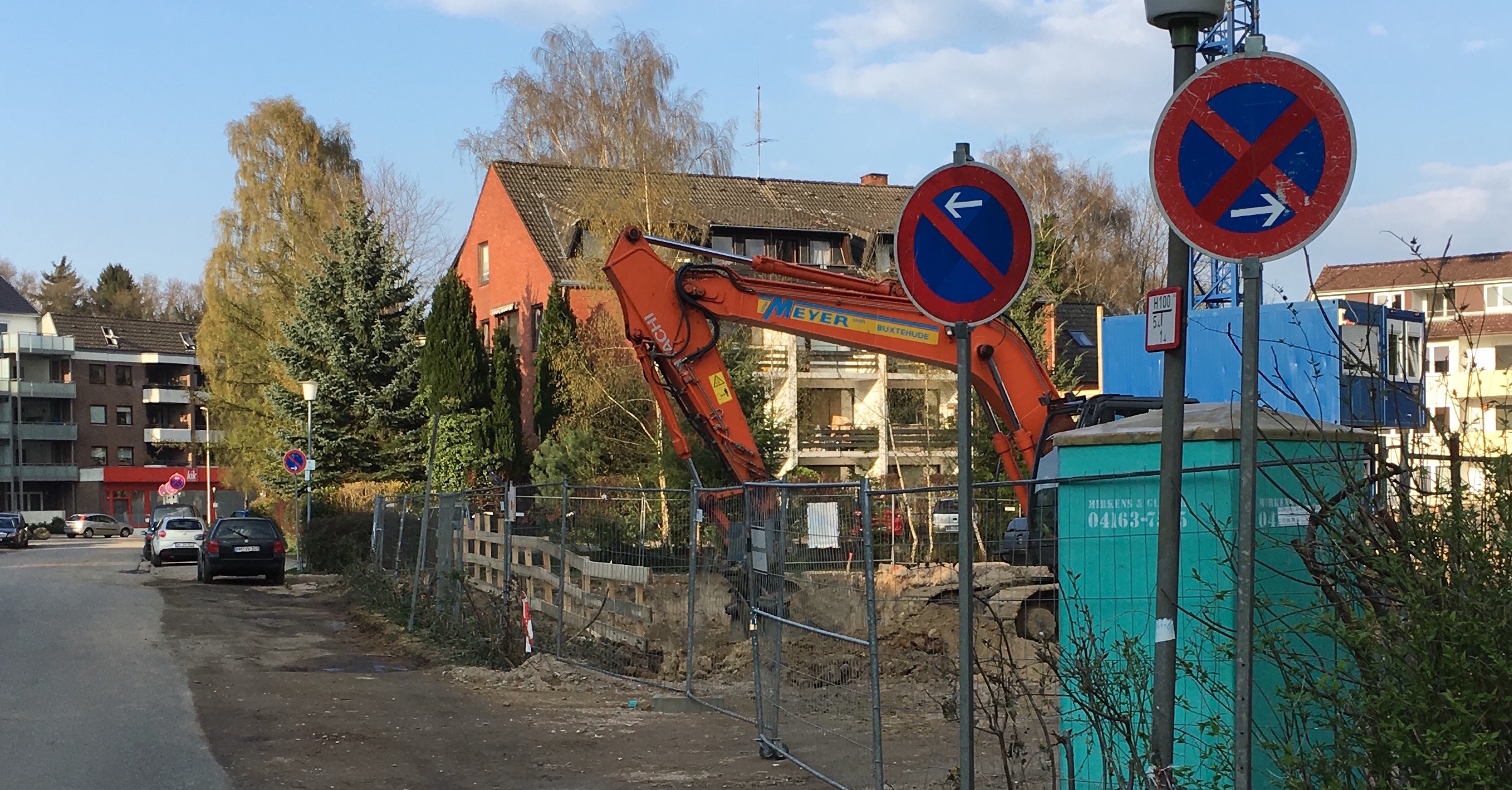 Unnötiger Verlust von Parkplätzen in der Steinstraße